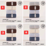 SET KHĂN TẮM BÔNG CAO CẤP 4 MÀU