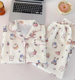 BỘ PYJAMA CHẦN BÔNG 18 MẪU (S1-S9)