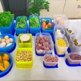 SET TUPPERWARE MODERN 16 HỘP