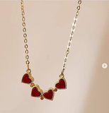VÒNG CỔ CỎ 4 LÁ GOLICC ĐEO 4 KIỂU