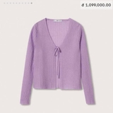 ÁO CARDIGAN MNG TÍM BUỘC DÂY 27025805