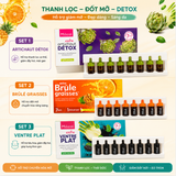 SET 21 ỐNG NƯỚC UỐNG DETOX CƠ THỂ MILICAL  EXTRA PROGRAMME MINCEUR