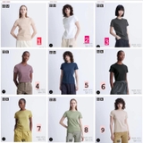 ÁO PHÔNG TRƠN UNIQLO U 2024 241-455758