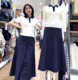 CHÂN VÁY VẢI COTTON UNI DÁNG PHỒNG - 488392