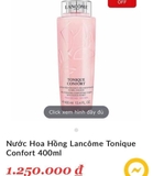 TONER LANCOME HỒNG 400ML NOBOX
