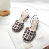 GIÀY SANDAL NỮ CK CK1-61720088 2 MÀU