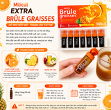 NƯỚC DETOX MILICAL EXTRA BRULE GRAISSES CAM DỨA 7 SHOTS/HỘP
