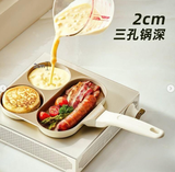 CHẢO CHỐNG DÍNH BEAR 3 NGĂN