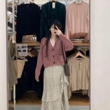 ÁO LEN CARDIGAN SOUFFLE UNI 251-469428