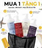 CẶP GỘI XẢ BATIOUS KÈM TÚI TOTE ĐEN