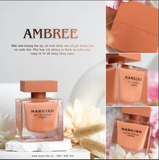 NƯỚC HOA NARCISO AMBREE CAM EDP 30ML