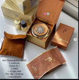 SET CUSHION WHOO HOA HIÊN NÂU BOX VÀNG TONE 21 ( HỘP+LÕI+CỌ)