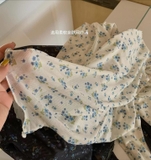 ÁO DÀI TAY HOA NHÍ WGWE FREESIZE 7614