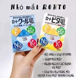 NHỎ MẮT NHẬT ROHTO 2 MÀU