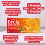 DETOX MILICAL EXTRA BRULE GRAISSES HỘP 7 ỐNG