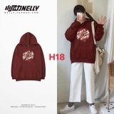 ÁO NỈ HOODIE NELLY MẪU H18-H25