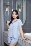 PIJAMA KẺ CARO XANH ( HÀNG THIẾT KẾ )