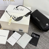 KÍNH MÁT RIETI CAMI GỌNG MẢNH ĐEN FULLBOX KÈM BAO VẢI A15-4