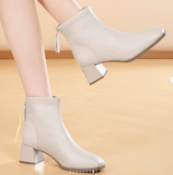 BOOT DUSTO GÓT VUÔNG DW25D0010A