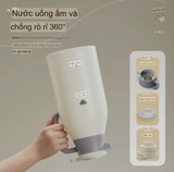 PHÍCH GIỮ NHIỆT BEAR TRẮNG GHI 1,6L