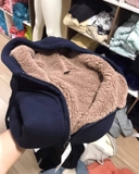 ÁO KHOÁC LÓT LÔNG MŨ UNIQLO 428325