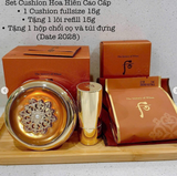 SET CUSHION WHOO HOA HIÊN 3 MÓN  DATE 2029