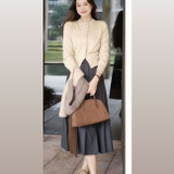 CHÂN VÁY MIDI XẾP LI DÁNG DÀI GU 222-352183