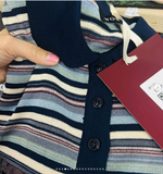 ÁO POLO MONGTOGHI KẺ SỌC FREE SIZE W9191