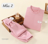 BỘ NỈ GẤU NHIỀU MÀU