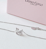 DÂY CHUYỀN THIÊN NGA ĐÍNH ĐÁ ZINCONAT DODO GOGO