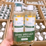 SET 2 CHAI SỮA TẮM GỘI 2 TRONG 1 KLORANE BÉBÉ 500ML