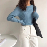 ÁO LEN DÀI TAY ZARA 2 MÀU 0195/701