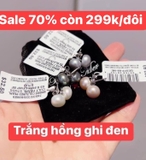 KHUYÊN TAI NGỌC TRAI BELLE DE MER 4 MÀU
