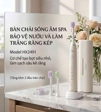 BÀN CHẢI ĐIỆN PHILIPS SONICARE SPA 2 MÀU TẶNG KÈM ĐẦU CHẢI RỜI