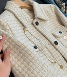 ÁO DẠ TWEED  SNCH37 SIZE M