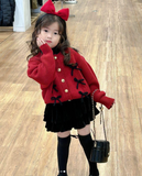 SET KID PREMIUM ĐỎ KÈM CHÂN VÁY