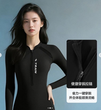 BỘ BƠI DÀI TAY CHỐNG NẮNG NỮ MÀU ĐEN HÃNG 361 Y25Y 1248-1