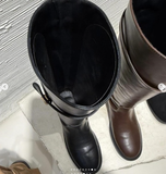 BOOTS HÀN ĐAI KHUY  5017 BOX VÀNG