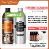 COMBO SỮA TẮM NƯỚC HOA TESORI