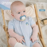 BỘ BODY ĐÙI NGẮN TAY CÀI GIỮA SIZE 1-3M BUBABY BBB230206