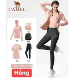 SET BỘ ĐỒ TẬP NỮ 5 CHI TIẾT CAMEL YK22255493