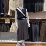 CHÂN VÁY MIDI XẾP LI DÁNG DÀI GU 222-352183