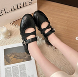 GIÀY MARY JANE VINTAGE ANSHIYU 4 MÀU 2123