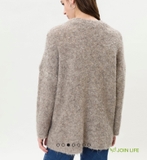 ÁO CARDIGAN LEFTIES MUỐI TIÊU 1663/304
