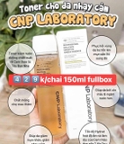 TONER KEO ONG CNP CHO DA NHẠY CẢM 150ML FULLBOX