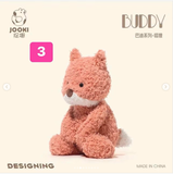 THÚ NHỒI BÔNG JOOKI DỆT LÔNG XOẮN 30CM