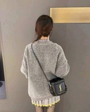TÚI CỐP YSL HÀNG GIFT LOGO VÀNG