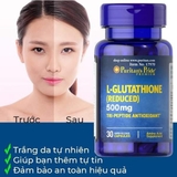 VIÊN UỐNG TRẮNG DA L-GLUTATHIONE 500MG 30V