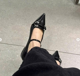 GIÀY CNK TRƯNG BÀY 71720069  MÀU ĐEN