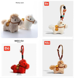 CHARM NGỰA ĐEO TÚI 3 MÀU